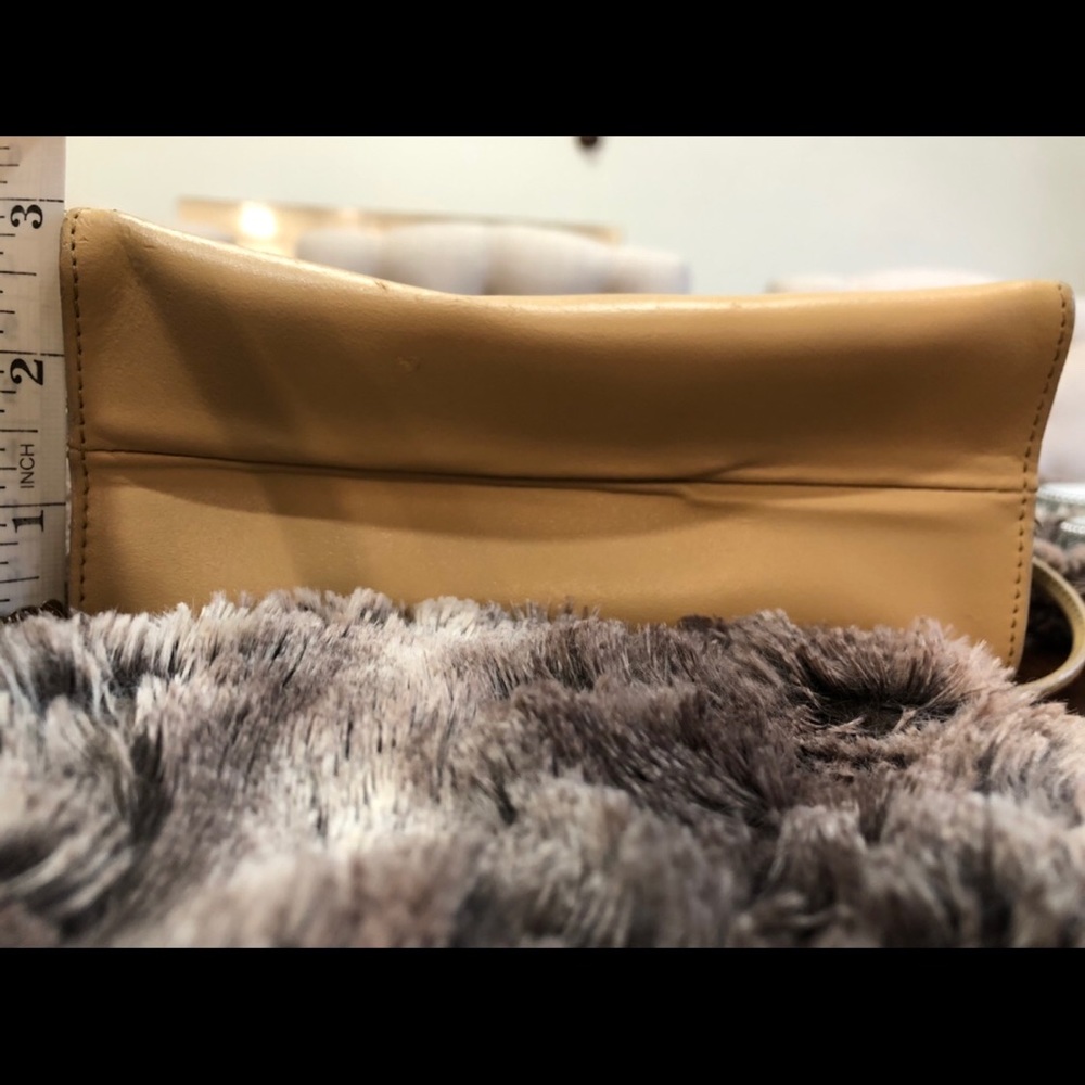 🇮🇹 Furla Italian scalloped nude leather rucksack 🎒 - Picture 7 of 7